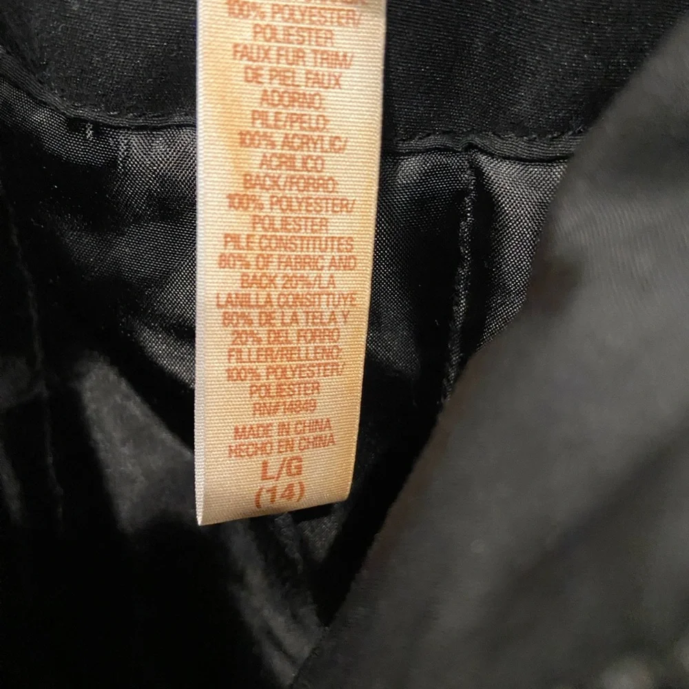 Arizona Jean Company Women's Black and‎ Pink Ski Jacket